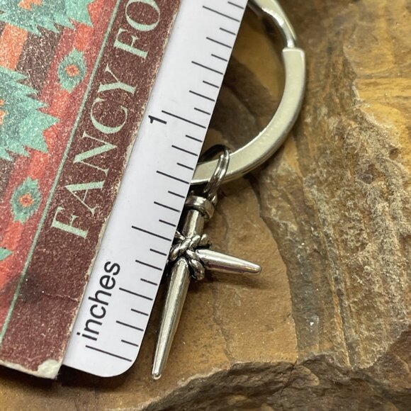 Irish Scottish Celtic Green Lucky Keychain Key ring Keyring Gift wedding CROSS - Picture 8 of 14